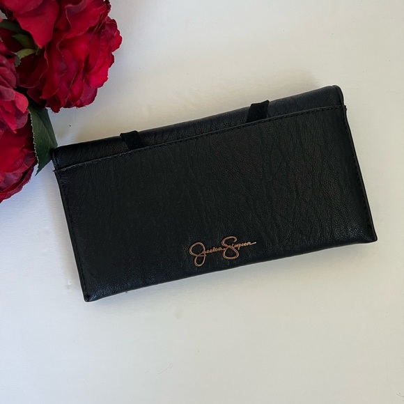 NWT JESSICA SIMPSON NATALIE SINGLE FOLD PULLOUT WALLET CASE ORGANIZER - Picture 6 of 7